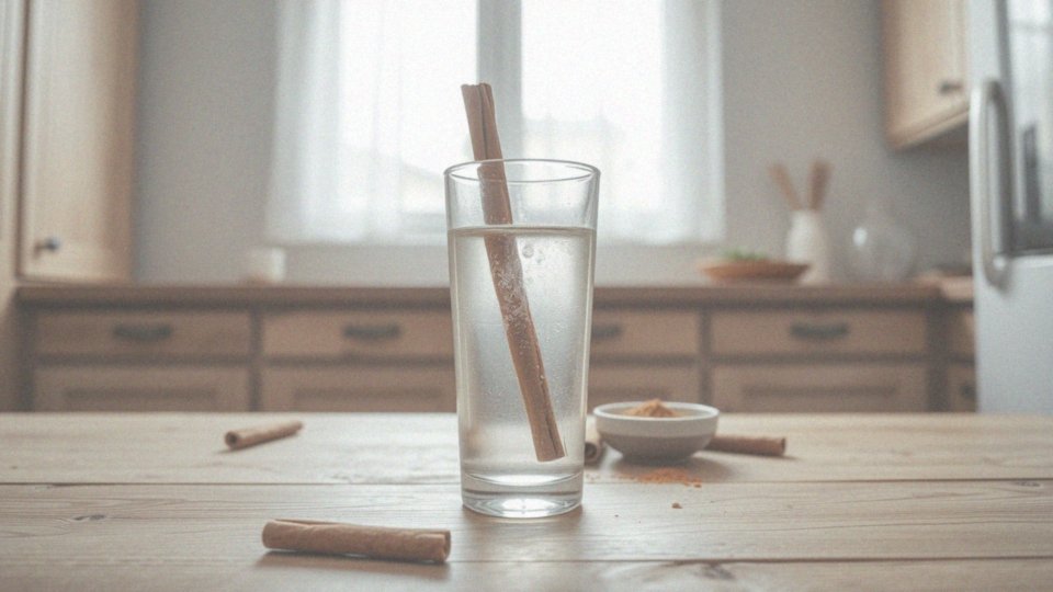 Jakie są korzyści zdrowotne przynosi regularne picie wody z cynamonem?