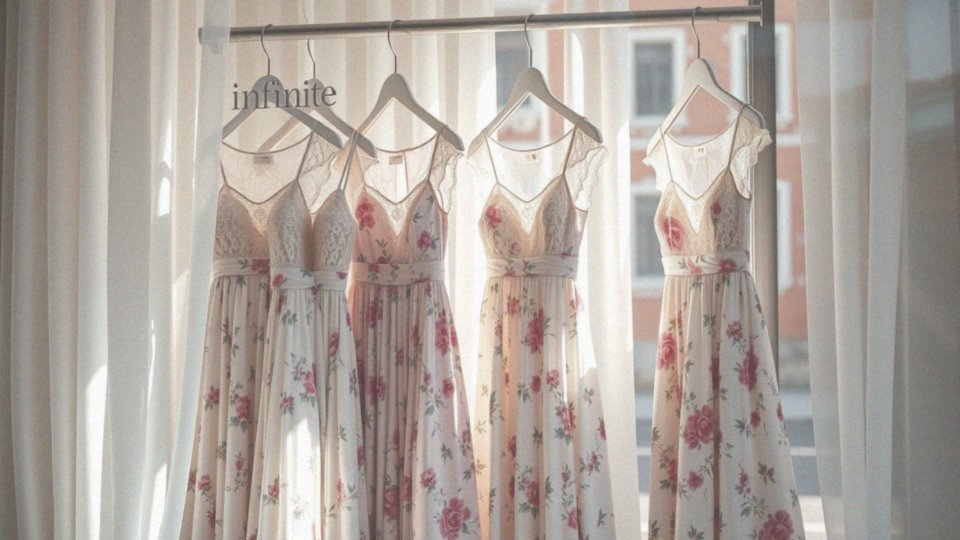 Jakie są unikalne cechy sukienek oferowanych przez sklep Infinite?
