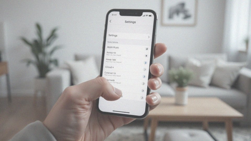 Jakie są kroki do anulowania subskrypce w Apple Music i iCloud+?