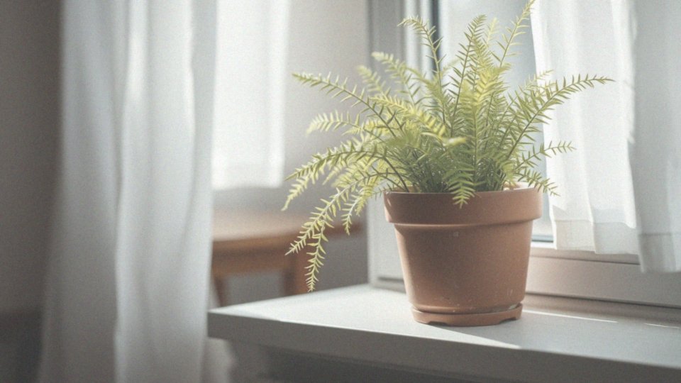 Jakie są przyczyny żółknięcia asparagusa pierzastego?