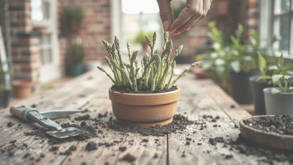 Jak często należy przesadzać asparagus sprengeri?