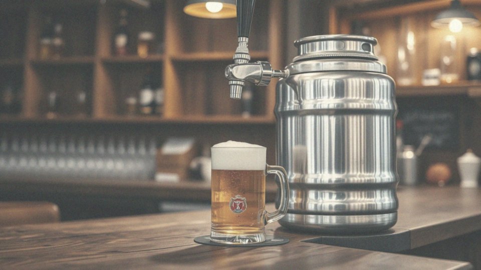 Jak serwować piwo z mini kega 5l?