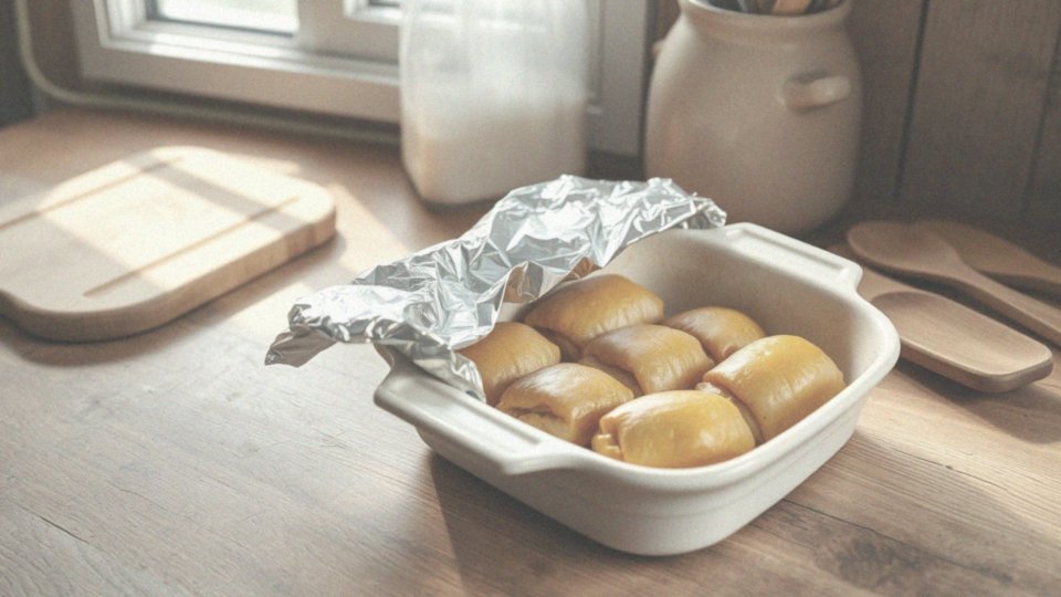 Jak wykorzystać folię aluminiową w procesie podgrzewania dewolajów?