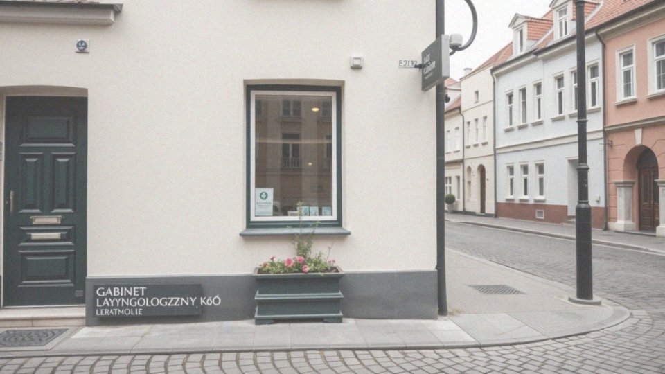 Gdzie znajduje się gabinet laryngologiczny w Kole?