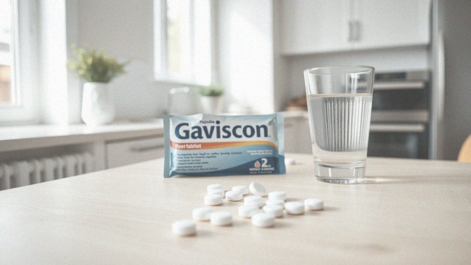 Kiedy i jak należy przyjmować Gaviscon tabletki?