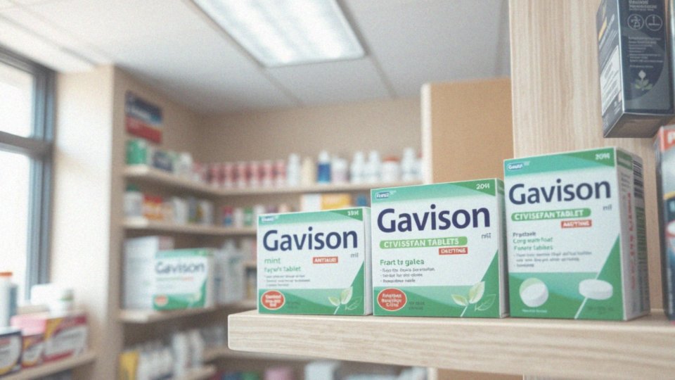 Co oznacza lek bez recepty w kontekście Gaviscon?