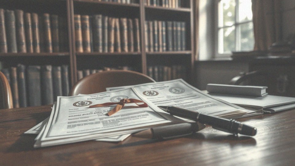 Jakie dokumenty są potrzebne do złożenia wniosku o separację?