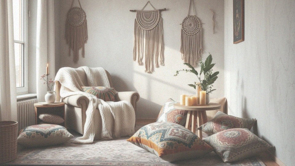 Jak stworzyć przytulny kąt w stylu boho?